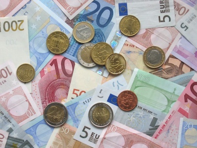 Banknoty i monety euro