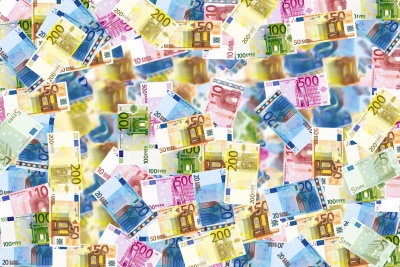 Euro bank notes