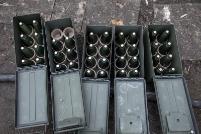 Rounds of artillery ammunition