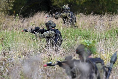 Szkolenie wojskowe "Czech Lion 2023"  żołnierzy państw Grupy Wyszehradzkiej