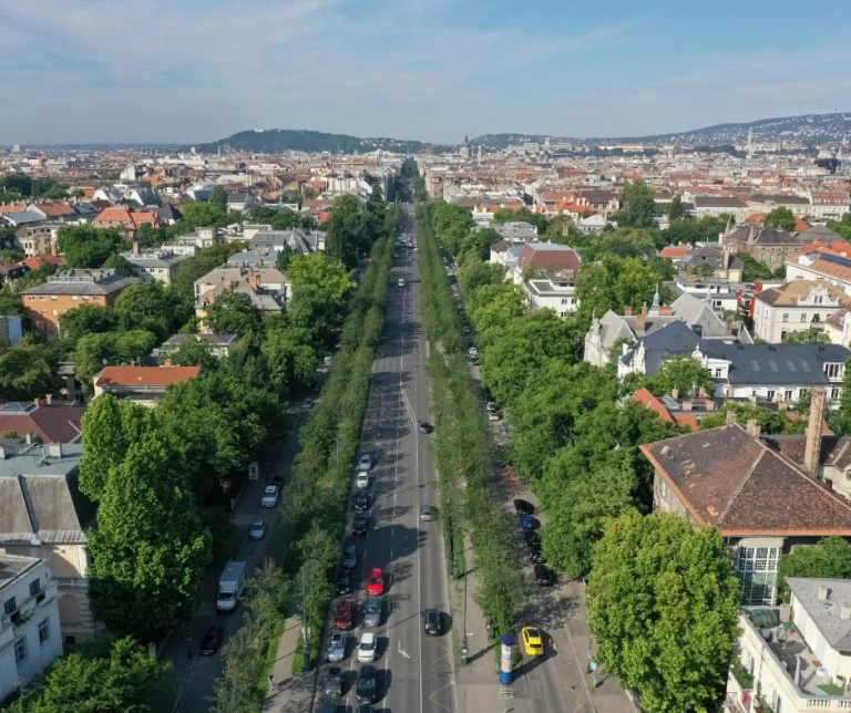Kamienice przy Andrássy út
