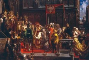Jan Matejko, Chrzest Władysława III Warneńczyka1 18 lutego 1425 r.