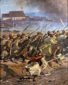 Jan Styka – fragment panoramy siedmiogrodzkiej, Wikimedia
