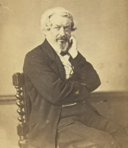Portret Józefa Wysockiego, fotografia, Wikimedia