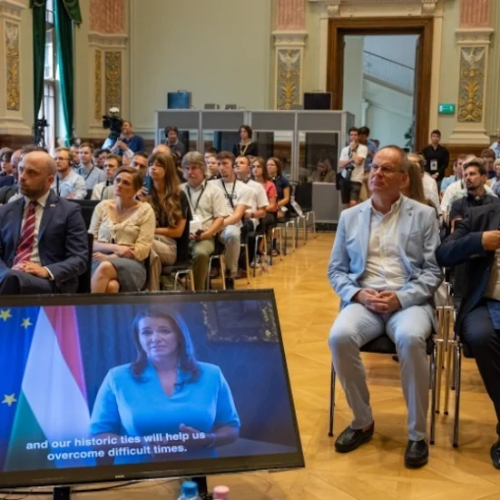 Prezydent Węgier, zwracając się do uczestników Letniej Akademii Wyszehradzkiej 2023