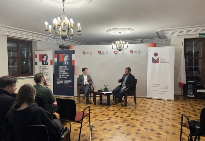 Spotkanie ze studentami Forum Młodych Dyplomatów
