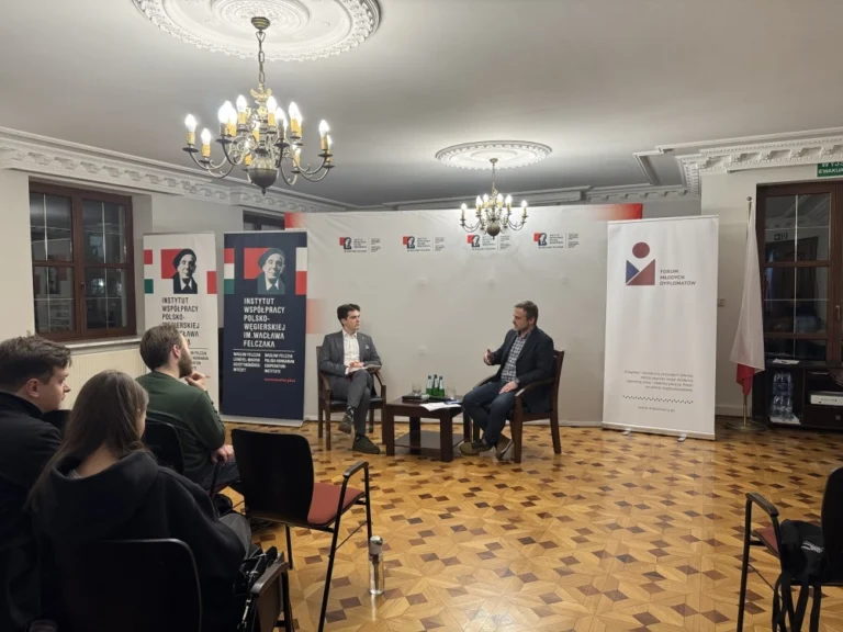 Spotkanie ze studentami Forum Młodych Dyplomatów